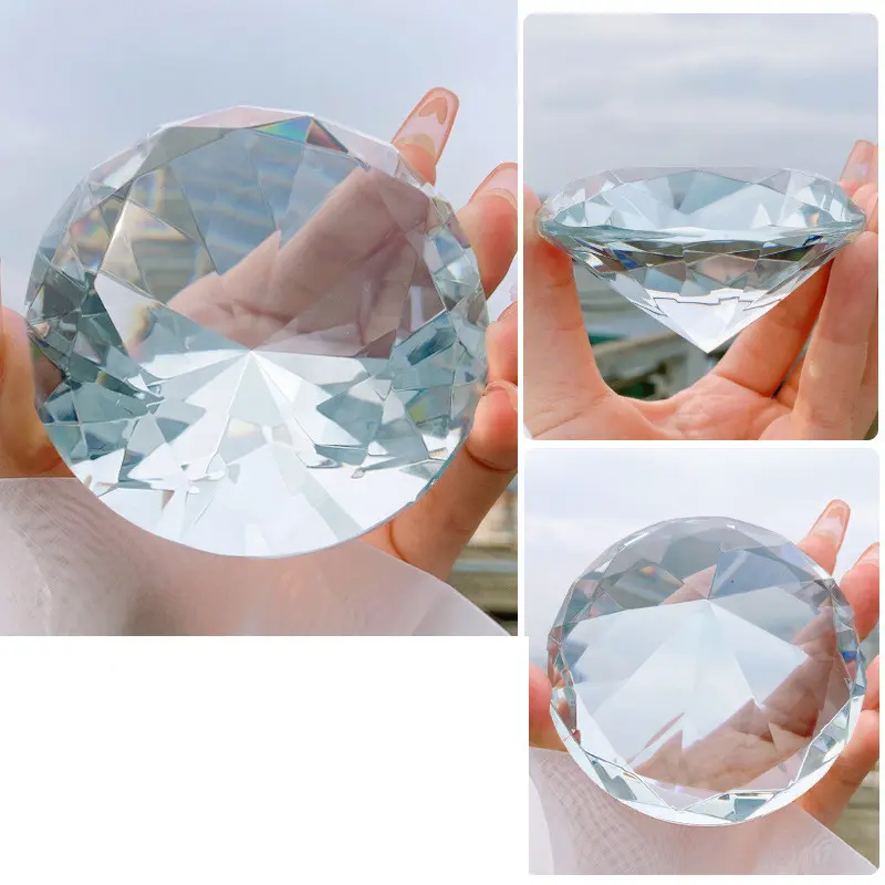 8CM Big Size Diamond Gems Treasure Hunt Pretend Toys For Kids  Boys Girls Aldult Pirate Party Favors Swimming Pool Diving toy