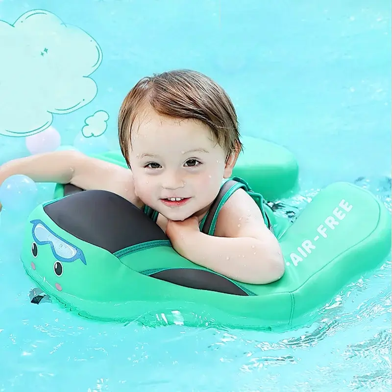 Mambobaby New Non-Inflatable Baby Float Seat Float Baby Ring Pool Toys Fun Accessories Boys Girls General