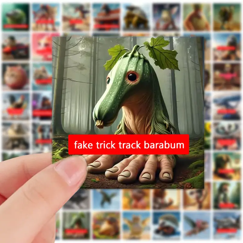 72 Stickers Tung Tung Tung Sahur Phone Stickers Tralalero Tralala Phone Stickers Home Decoration Wall Stickers Mobile Decoration