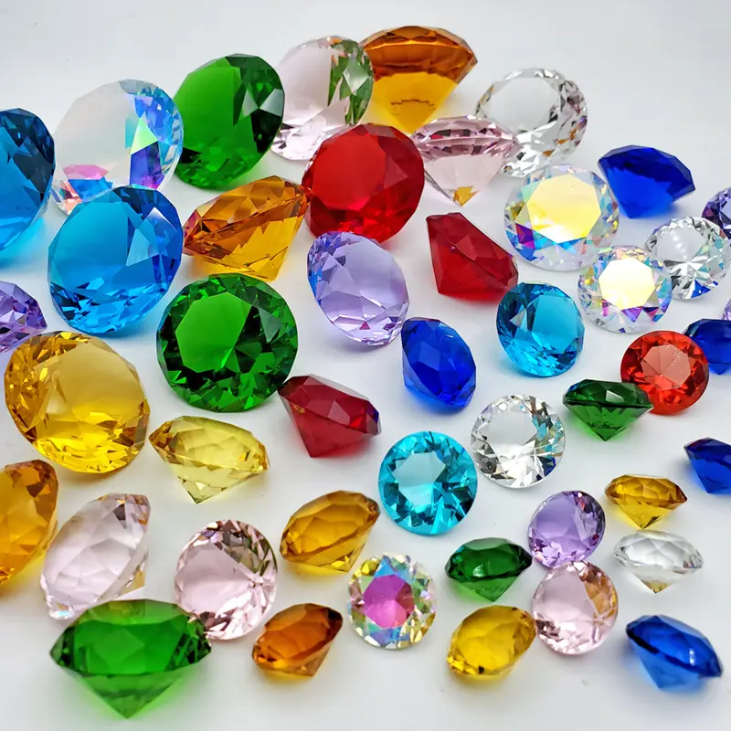 Treasure Hunt Pretend Toys For Kids  8CM Big Size Diamond Gems Boys Girls Aldult Pirate Party Favors Super Surprise Gift