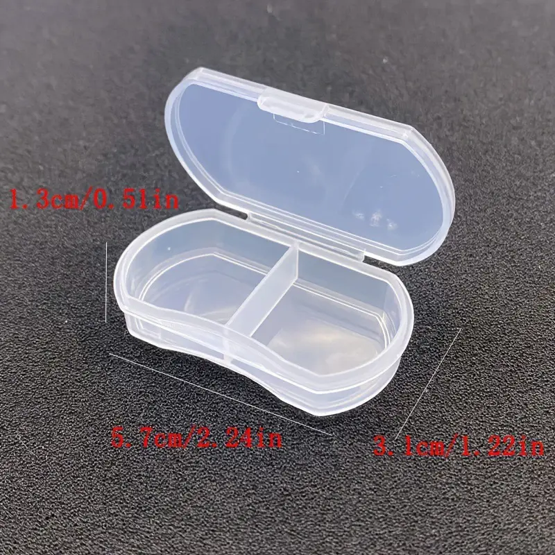 1 Box DIY Parts Ear Plugging Clear Soft Silicone Rubber Earring Backs Safety Bullet Stopper Rubber Earring Jewelry Accessories