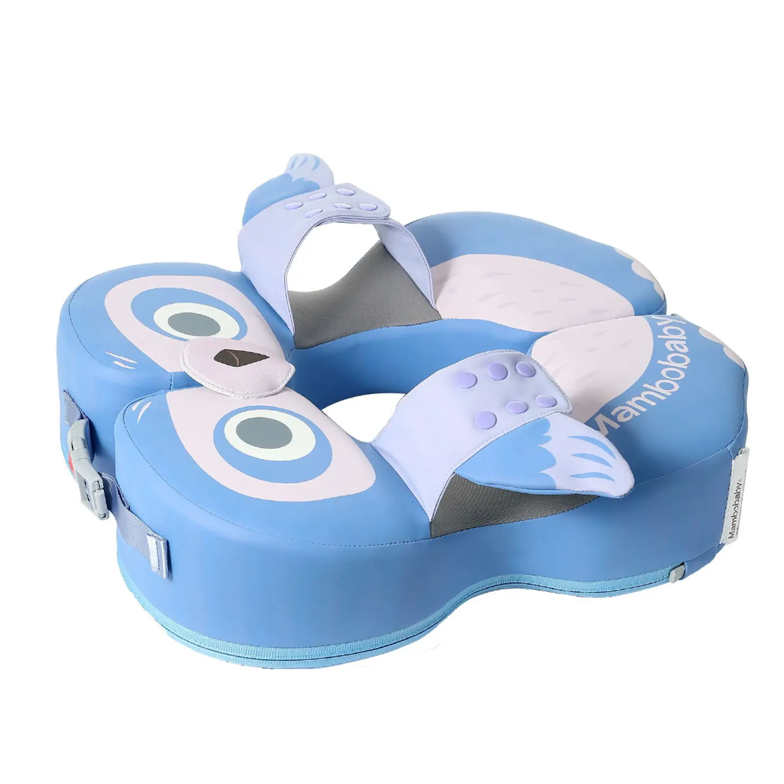 Mambobaby Swimming Ring Baby Non-inflatable Baby Swim Float for 3-72 Months Baby Boys Girls Waterproof Kids Swim Trainer