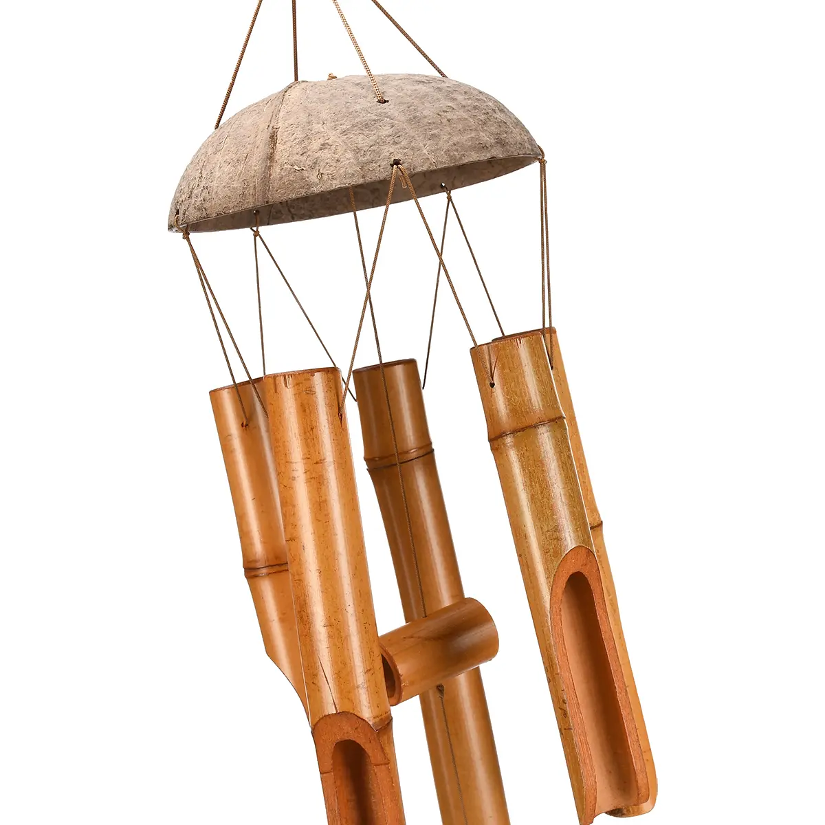 Handmade Bamboo Tube Wind Chimes Outdoor Indoor Home Furnishings Gardens Courtyards Trees Decorative Accessories
