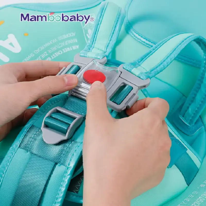 Mambobaby Summer Baby Waist Floating Lying Swimming Ring Pool Toy Swimming Trainer Solid Non-Inflatable Newborn Baby