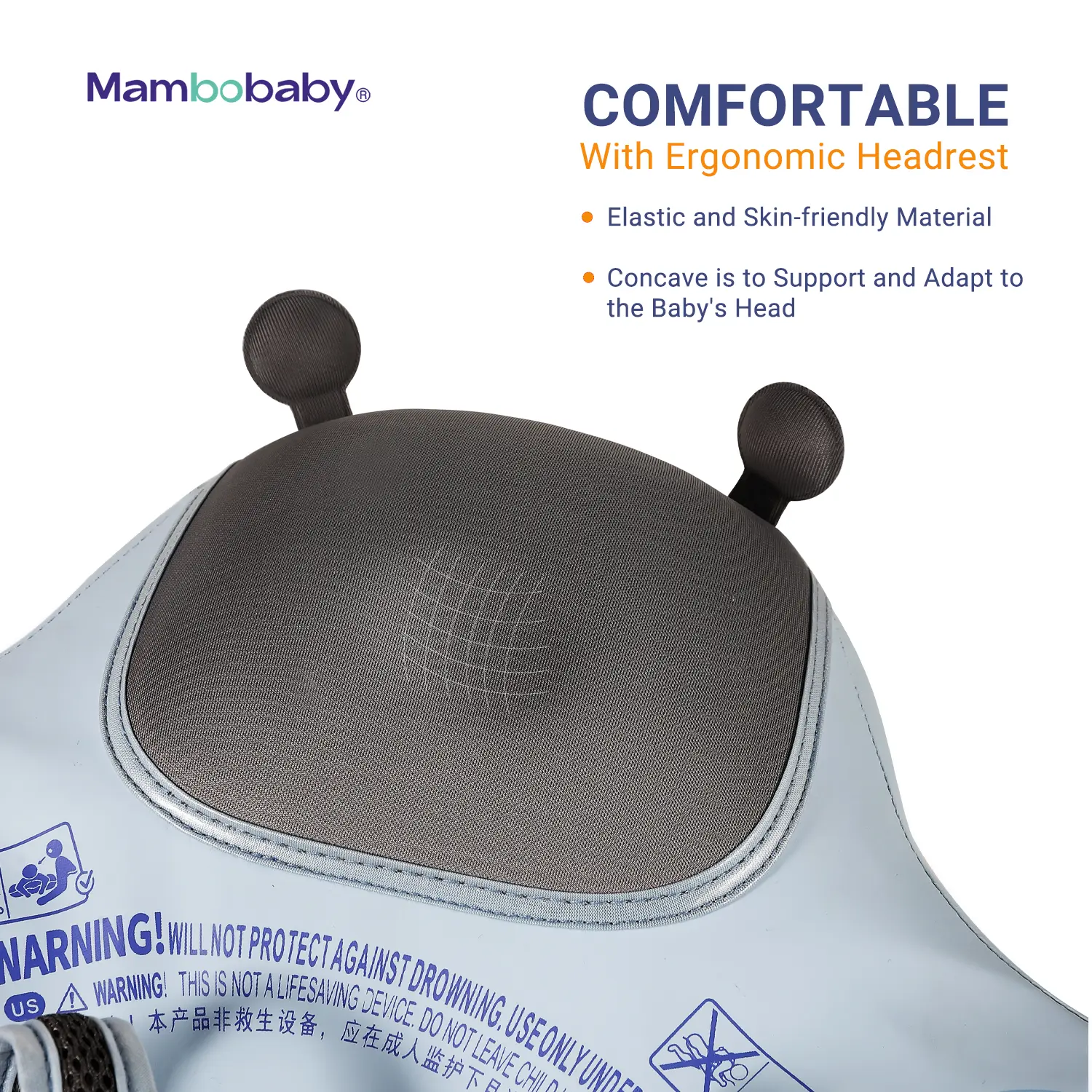 Mambobaby float VIP 4 Dropshipping Non-Inflatable Baby Float with Canopy  Waist Swimming Chest Floater Spa Buoy Trainer Supplier