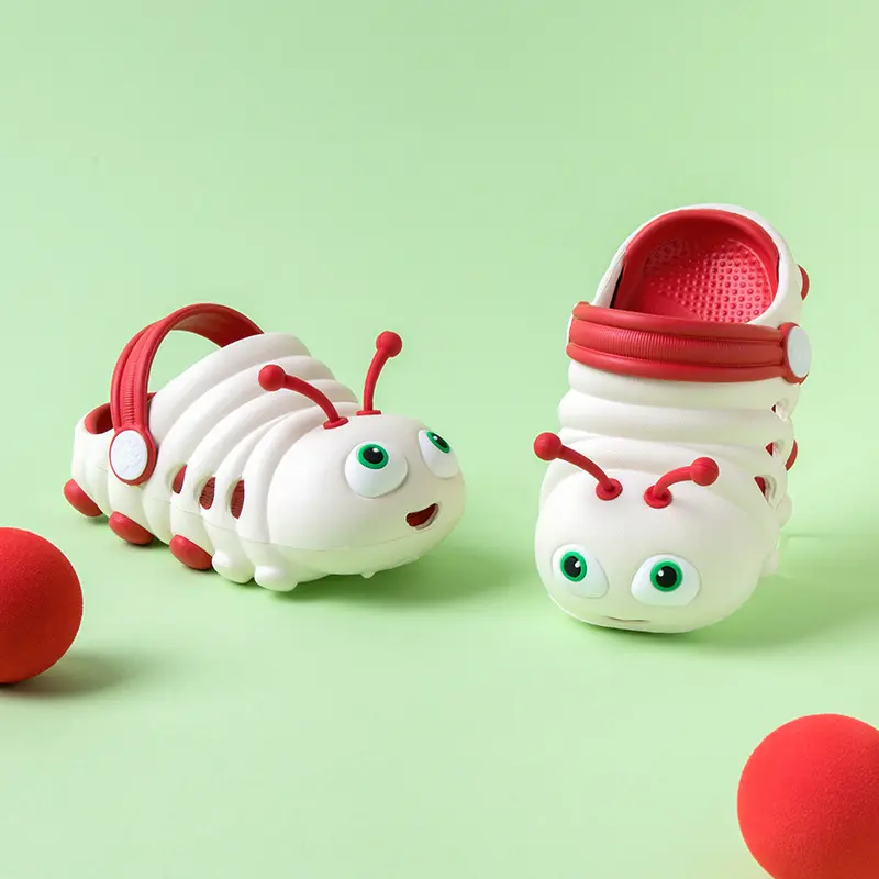 Caterpillar Soft Bottom Baby Sandal Slippers Breathable Summer Children Hole Shoes Kid Baby Outdoor Beach Sandal Non-slip