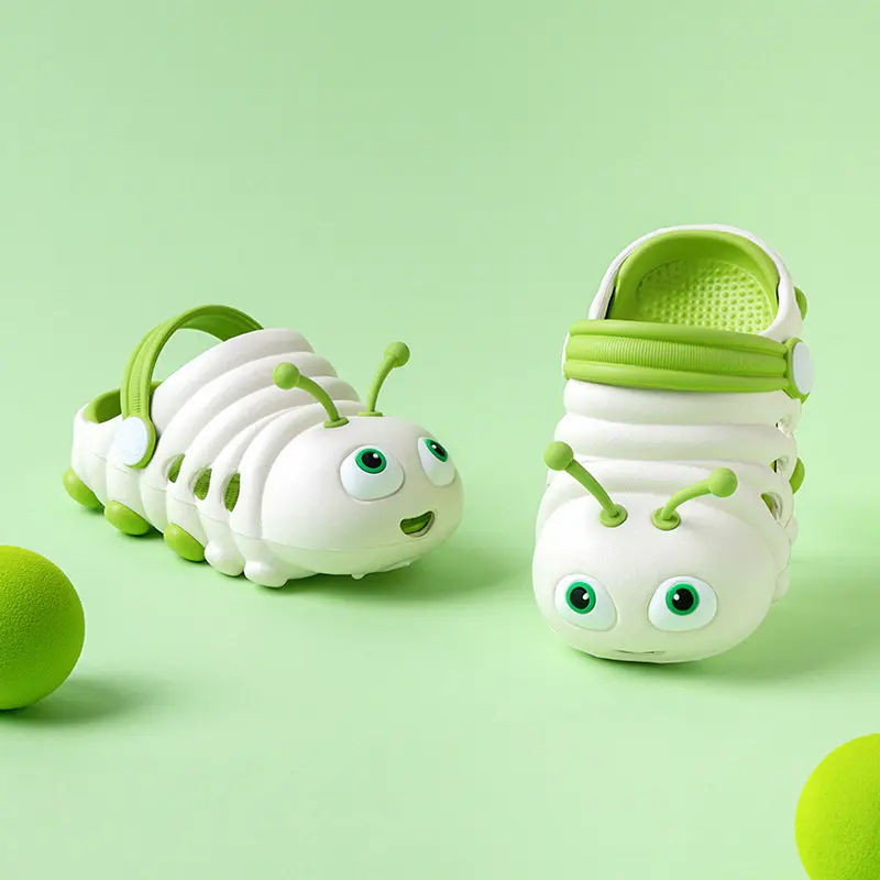 Caterpillar Soft Bottom Baby Sandal Slippers Breathable Summer Children Hole Shoes Kid Baby Outdoor Beach Sandal Non-slip