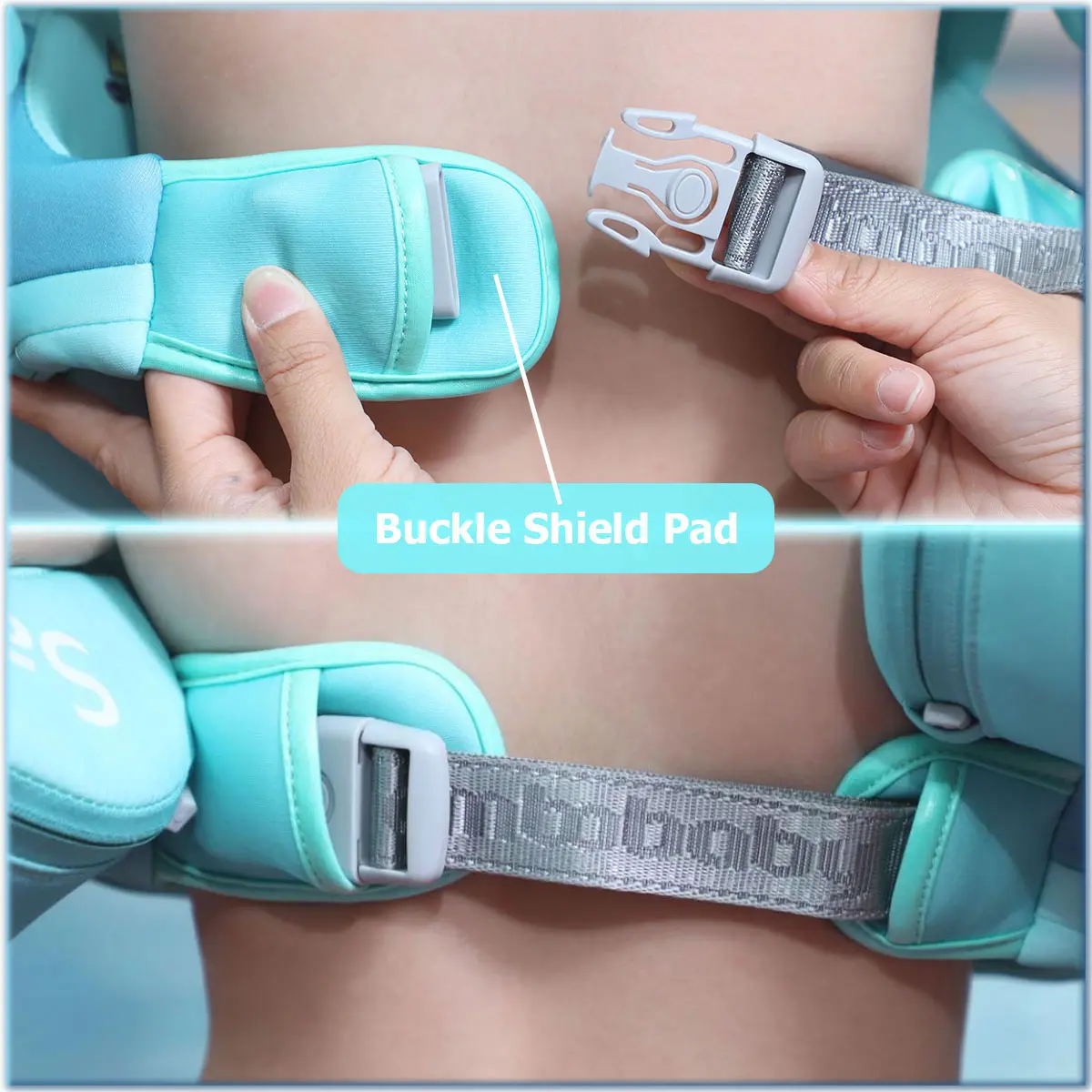 3-in-1 2-6 Year Mambobaby Young Child Arm Float Solid Core Kid Pool Sleeve Swim Trainer for Toddler Armband Sea Wheel Swim Tube