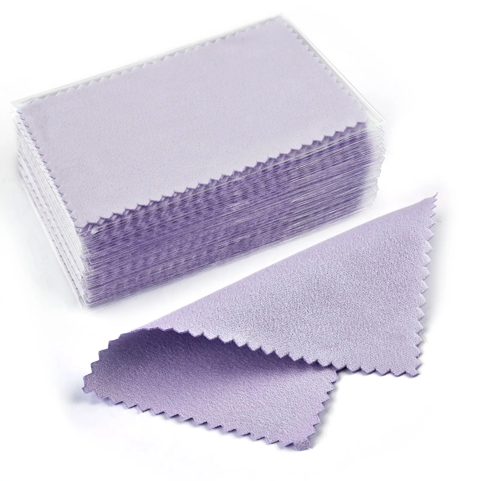 50pcs 10x6.3cm/8x6cm Silver Polish Cleaner Wipe Cloth For Silver Metal Jewelry Tool Supplies Cleaning Polishing Cloth