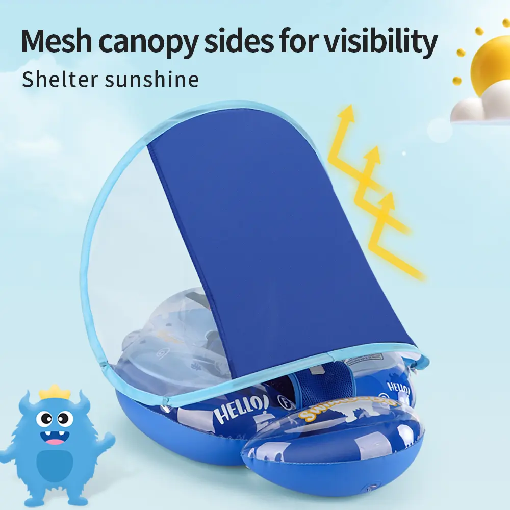 Swimbobo Kids Inflatable Baby Floating Water Toy Swimming Floats Waist Trainer Child Swim Pool Ring PVC Children Float