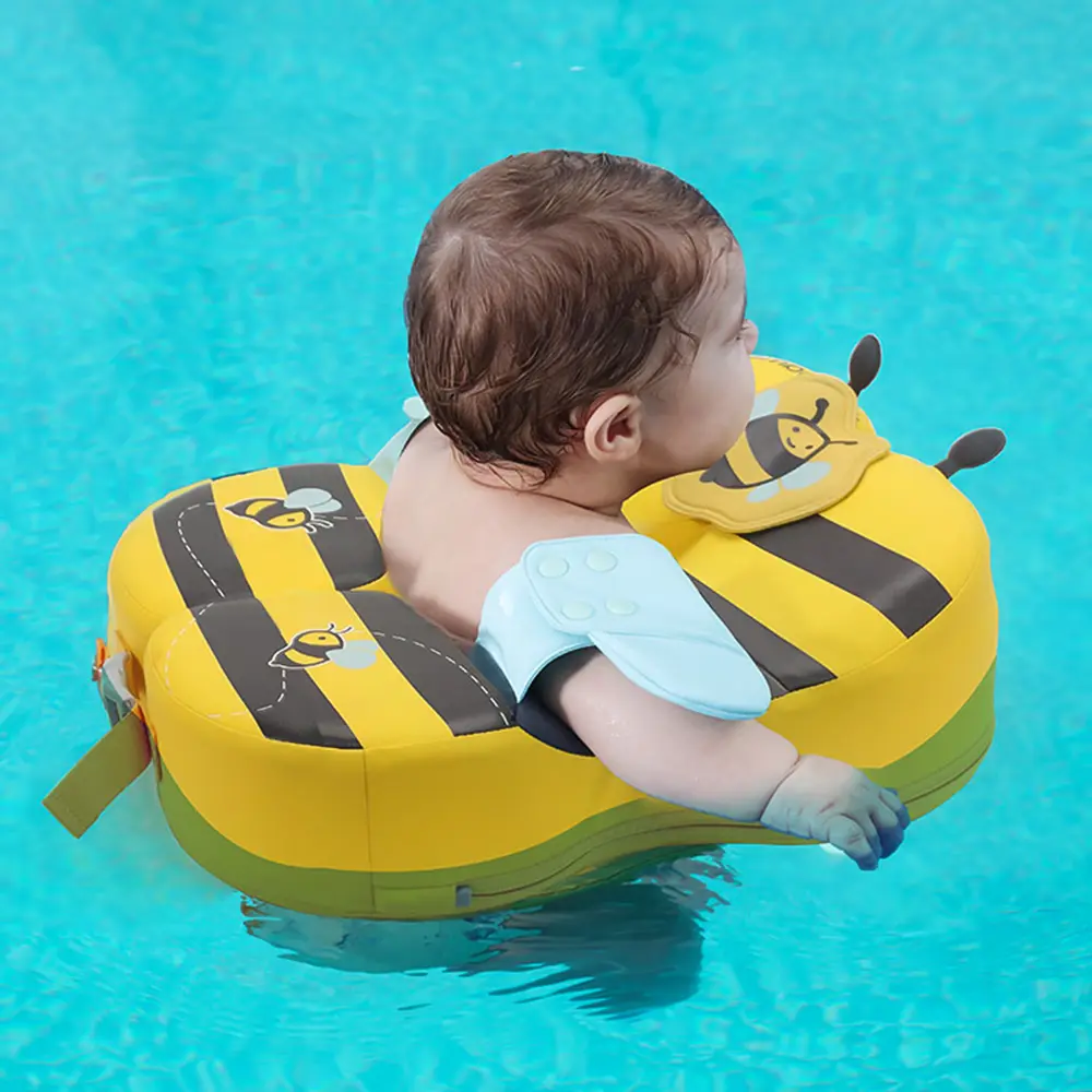 Mambobaby Baby Non-inflatable Swim Float  Waterproof Swimming Float Ring Kids Swim Trainer for 3-72 Months Infant Pool Float