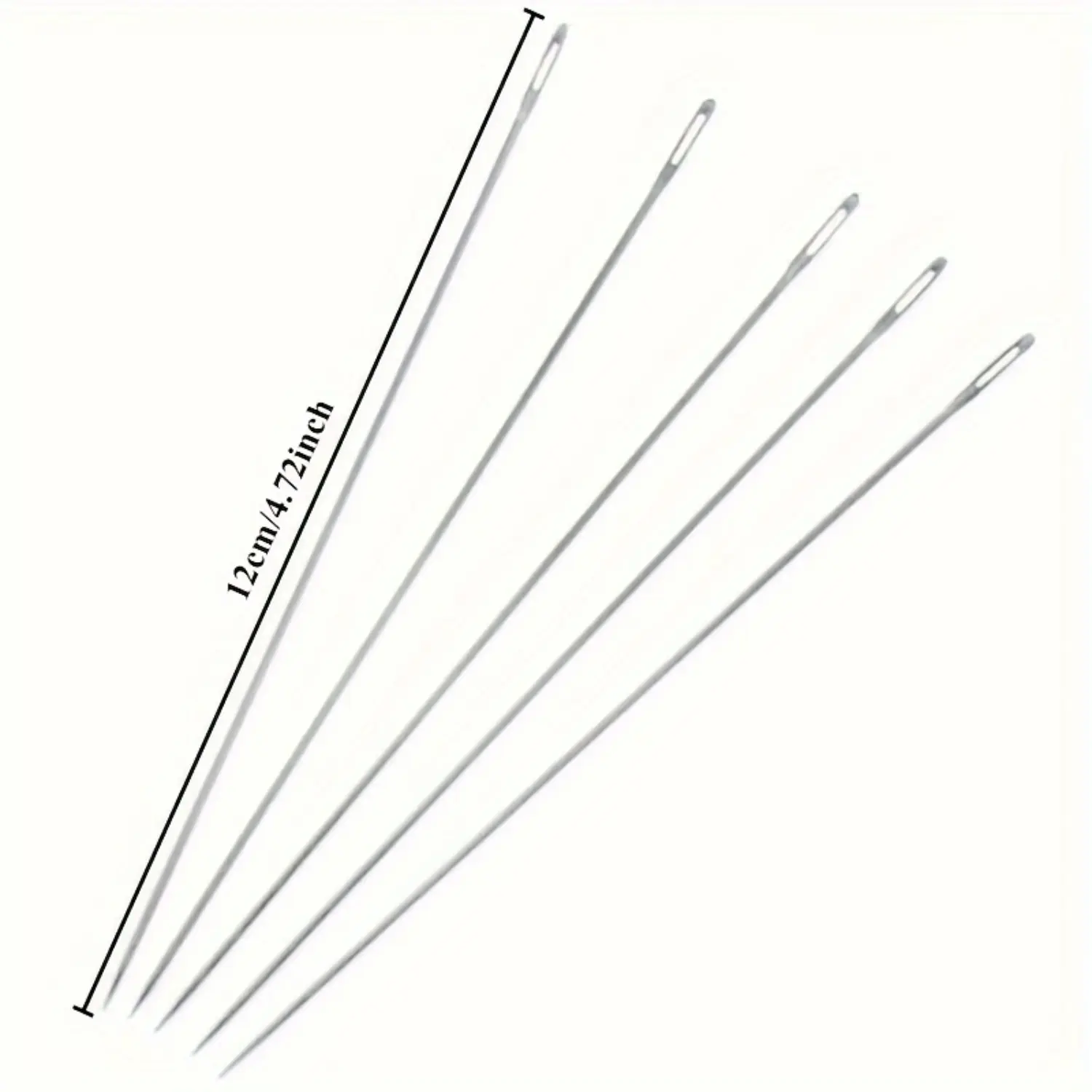 30pcs Metal Beading Needles for Beads Threading String Tambour/Jewelry Bracelet Necklace Making Pins Cord Tools Pins DIY