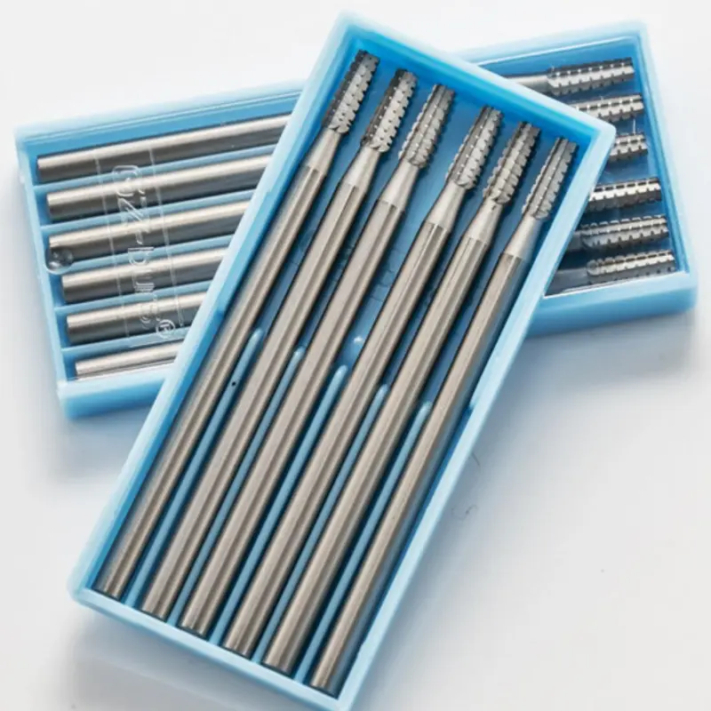 6Pcs Metal Jewelry Carving Grinding Milling Cutter Jewelry Making Engraving Carving Bits Burs Tool for Jeweler Goldsmith Tool