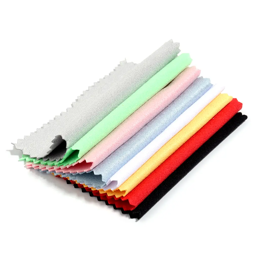 20-50pcs/lot 6cm 8cm 10cm Jewelry Polishing Cloth Soft Clean Wipe Wiping Cloth For Gold Silver Jewelry Clean Tools Supplies
