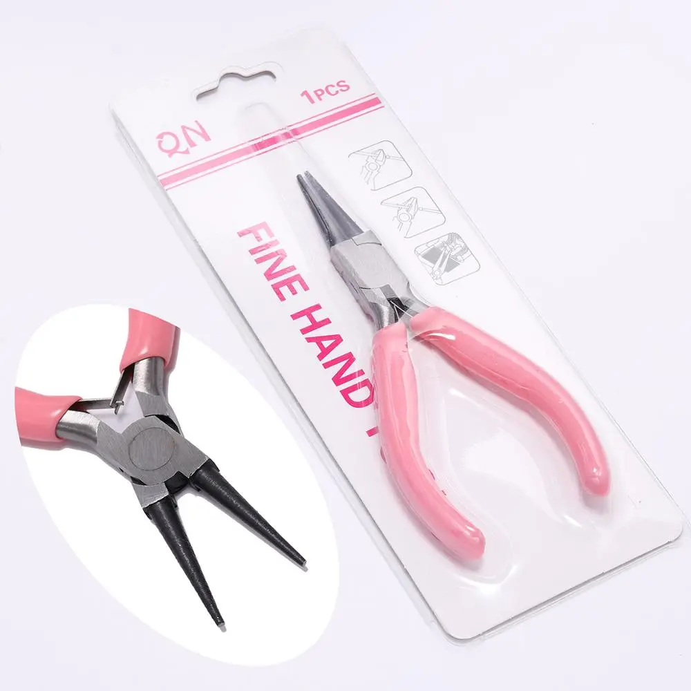 Pink End Cutting Wire Pliers Equipment Multifunctional Hand Tools Jewelry Pliers Fit Beadwork Repair Beading DIY Handmade Making