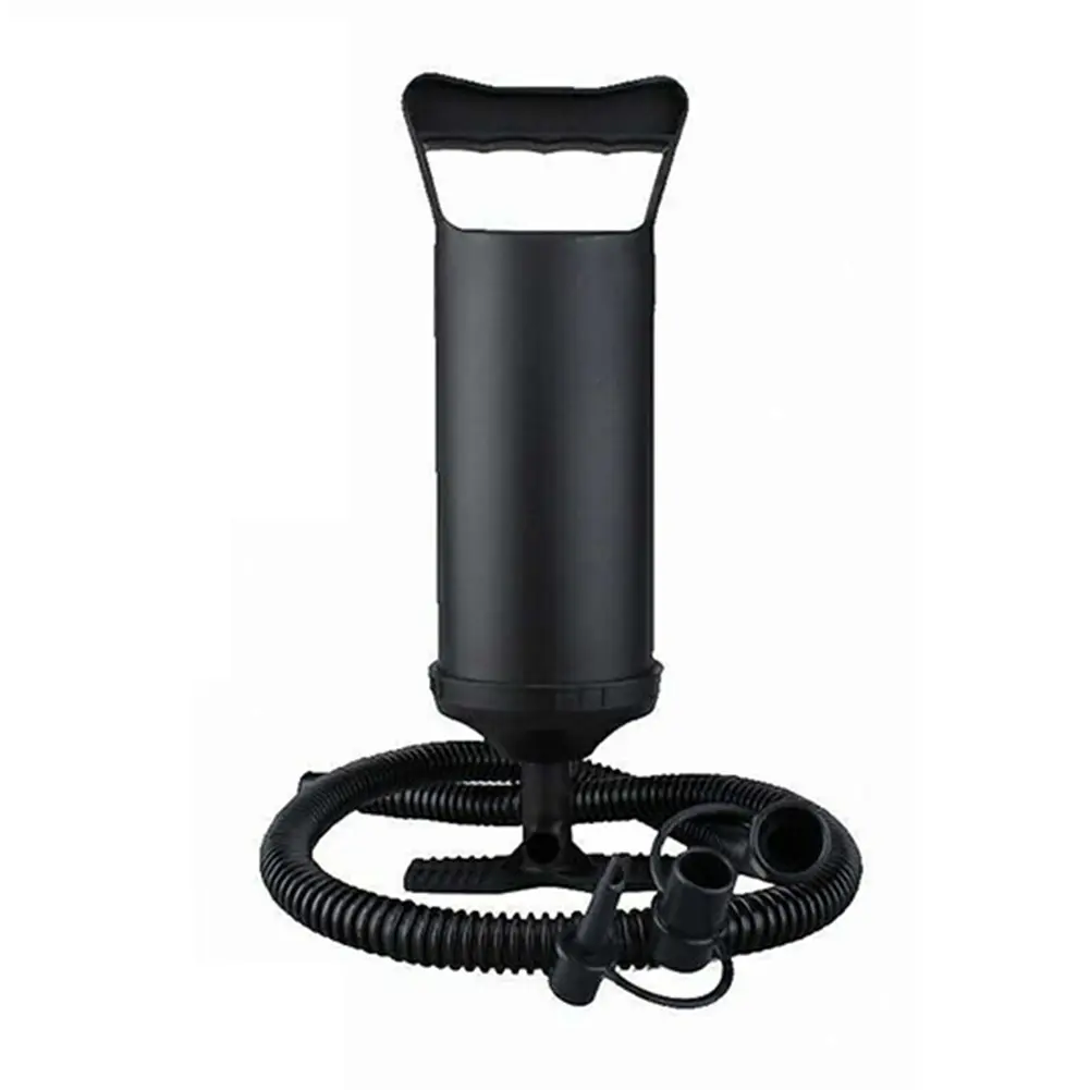 Manual Air Pump PVC Inflatable Hand Pump Fast Inflation Two-Way Handheld Inflatable Air Pump for Swimming Pools Mattresses