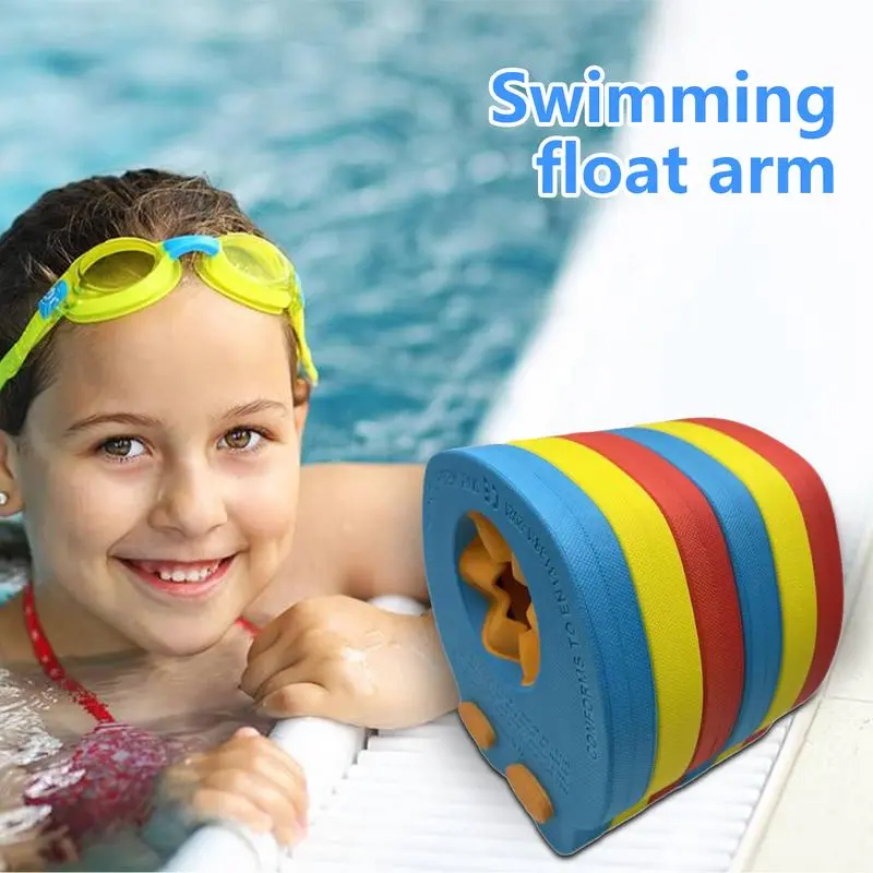 Arm Float Discs Pool Foam Armbands 6x EVA Foam Floating Sleeves Pool Rings For Children Beach Water Park Travel