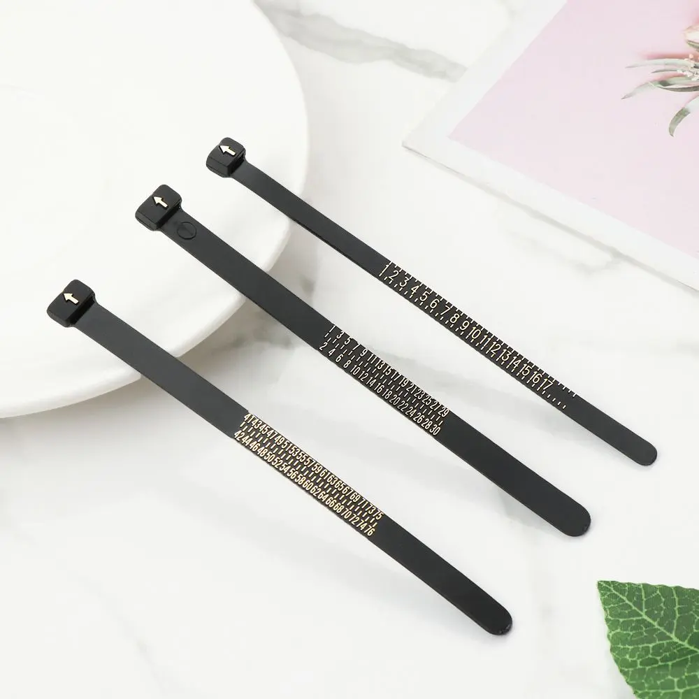 Finger Measure Ring Sizer UK/US/EU/JP Official British/American Gauge Men and Womens Sizes A-Z Jewelry Accessory Measure Tool