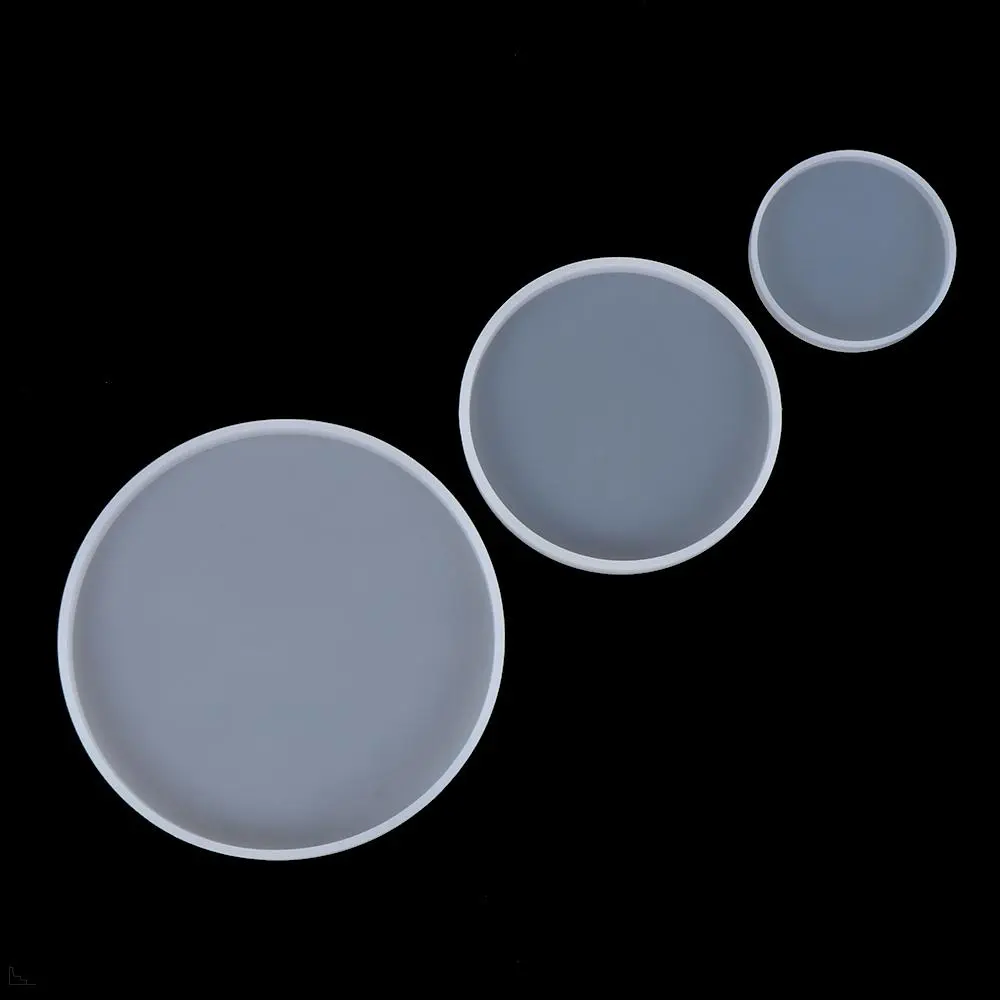 Transparent Fluid Arts Epoxy Resin Casting Molds Coaster Jewelry Making DIY Craft Handmade Silicone Mould Pendant Agate Cup Mad