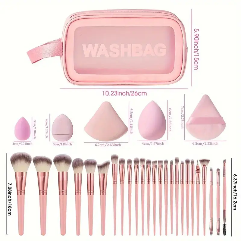 Makeup Organizer Bag Travel Cosmetic Case Portable Storage Pouch Toiletry Bag