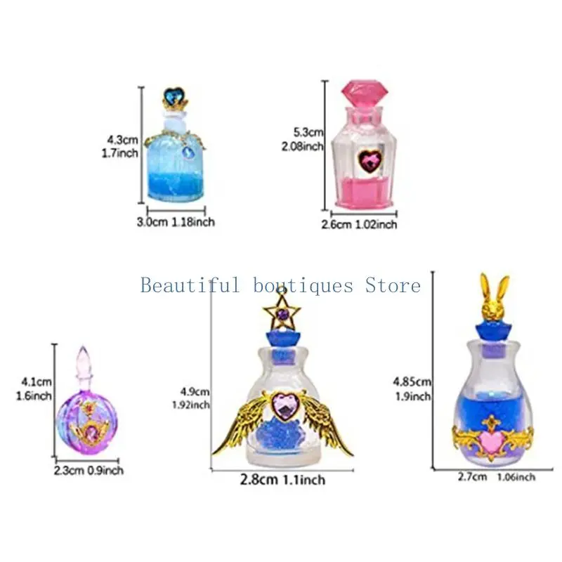 U4LF Sealed Bottle Silicone Mold Storage Bottle Mold with Stopper Epoxy Resin Mould