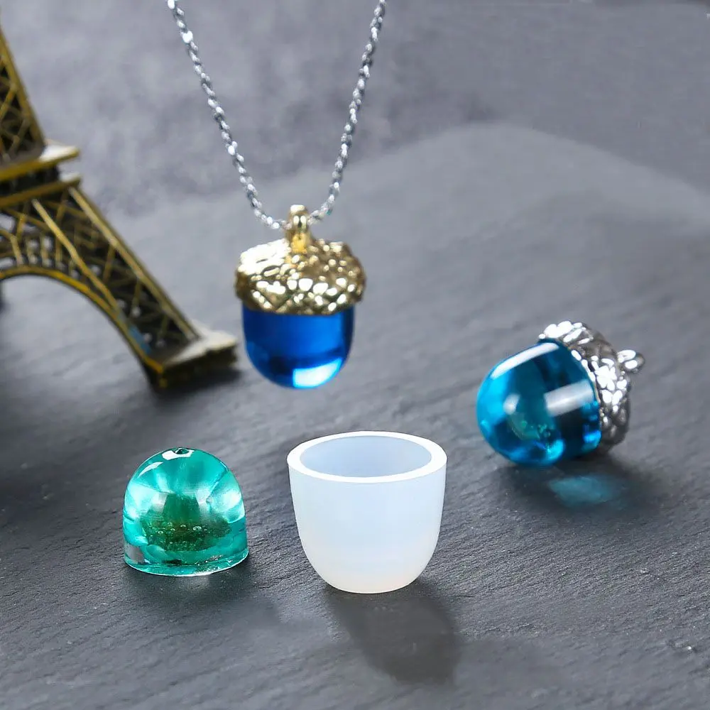 Holder Mini Epoxy Necklace 3D Solid DIY Jewelry accessory Crafts Tools Silicone Mold Jewelry Making