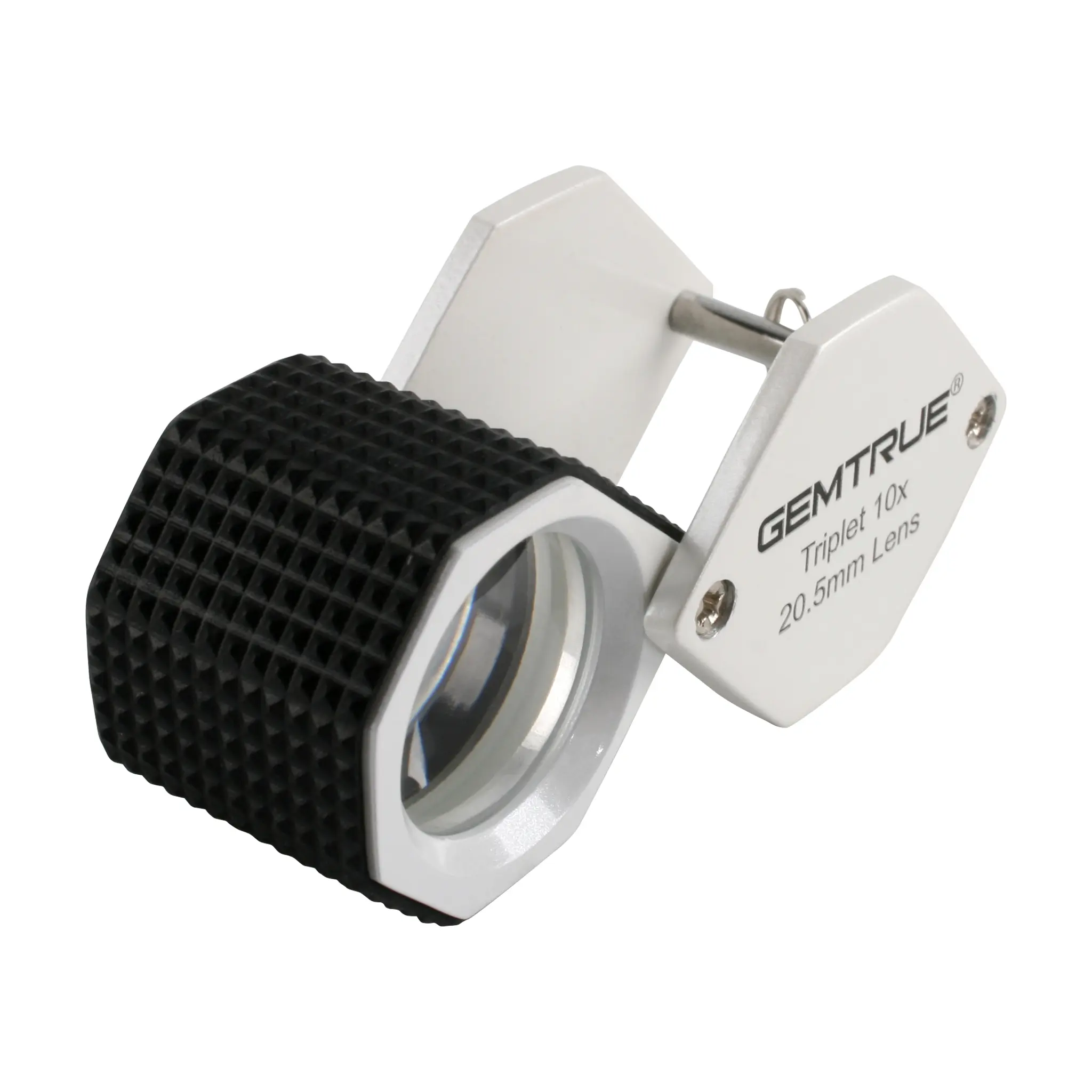Diamond Checking Tool DK18004 Ergonomic Design 20.5mm 10x Triplet Loupes for Diamond Viewing