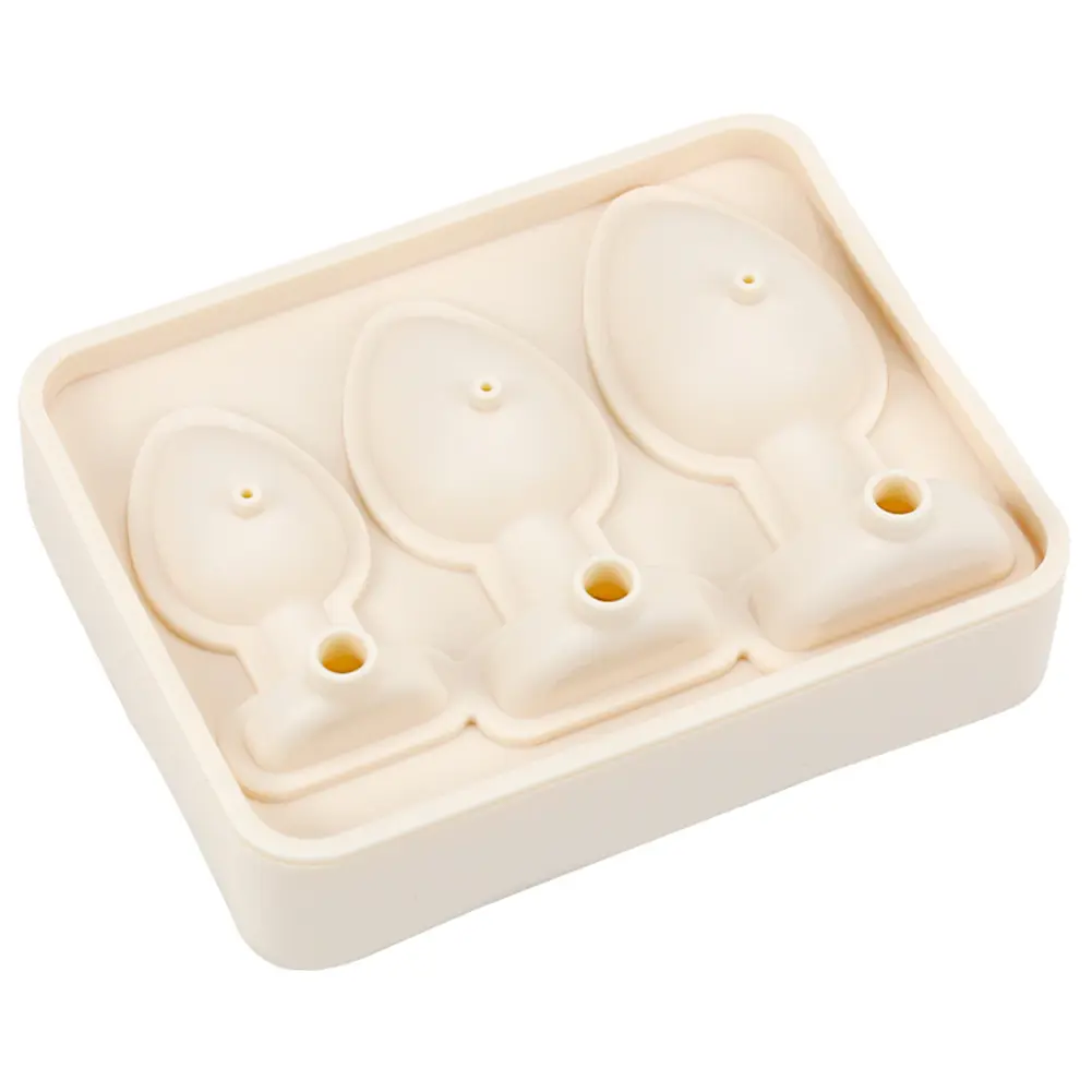 Silicone Prank Butt Plug Shaped Mold Reusable Fun Shape Ice Cube Molds Novelty Ice Cube Trays for DIY Cake Chocolate Candy