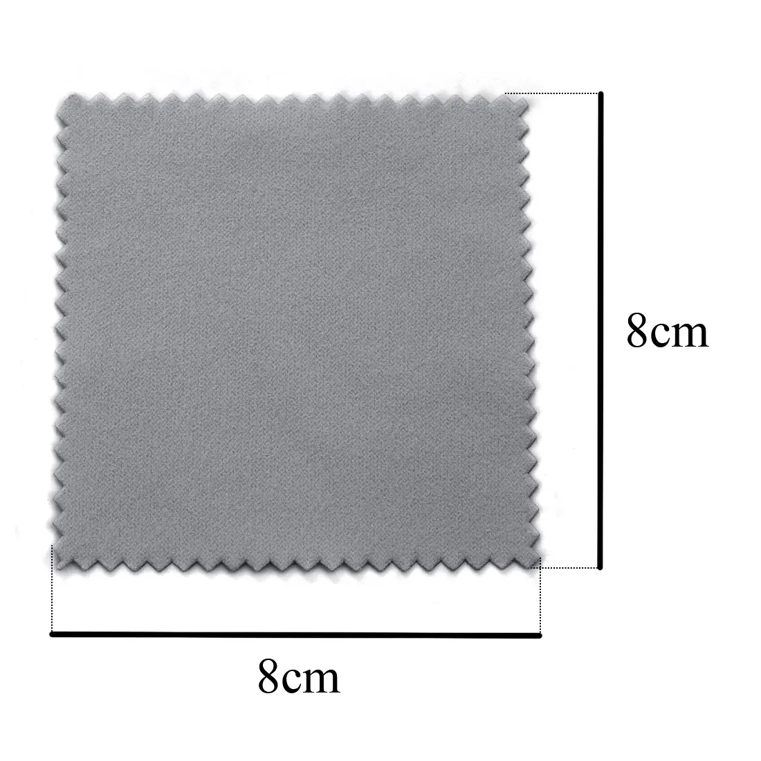 50pcs/Pack Sterling Silver Cleaning Cloth Color Polishing Cloth Silver Gpld Jewelry Soft Wipe Individually Packaged