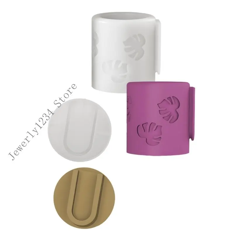 87HB Silicone Mold for Succulent Vase Artistic Flower Pot Wall Hanging Planter Mold
