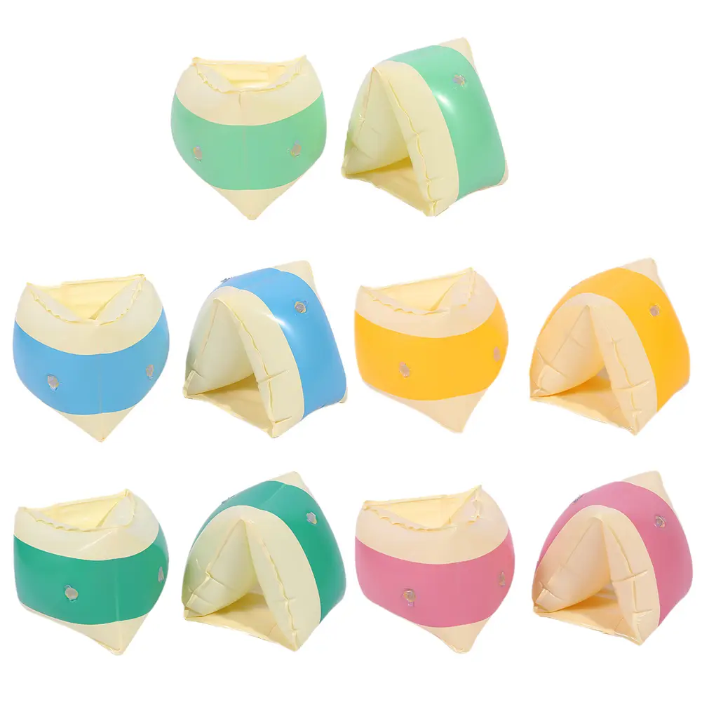 Swimming Arm Ring Inflatable Pool Float Sleeve Water Play Equipment Swim Arm Bands Blow Up Water Rings for Pool Beach Party