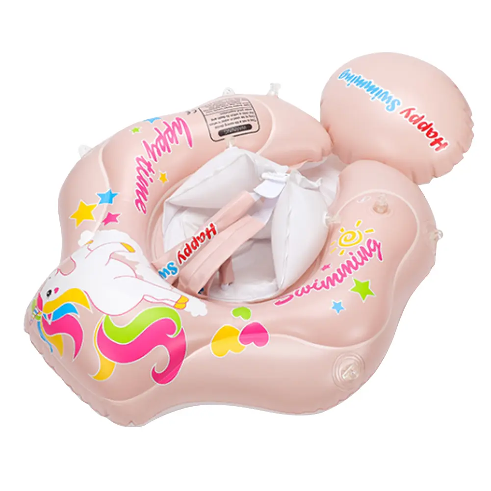 Baby Swimming Ring Beach Water Toys with Sunshade Baby Pool Toy Infant Floating Ring Toddlers Pool Float for Kids Toddlers
