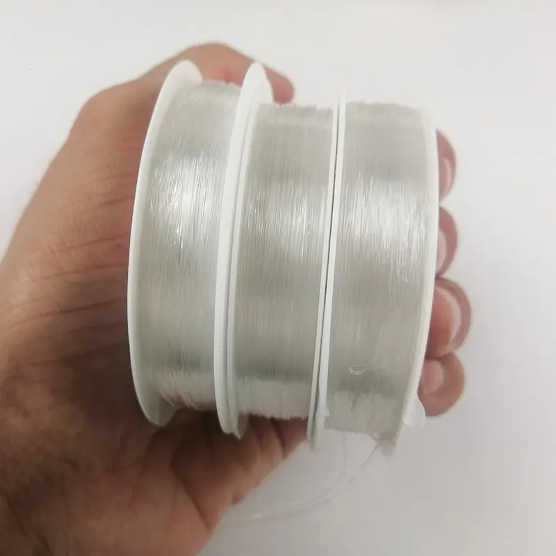 0.4-1.2mm Transparent Crystal Stretch Cord Elastic Line Beading Rope Cord Thread String For DIY Bracelet Jewelry Making findings