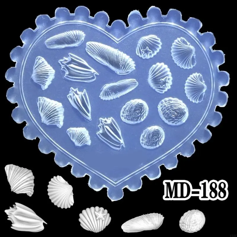 Y55C Silicone 3D Embellishment Molds Various Small Accessory Crafting Mold