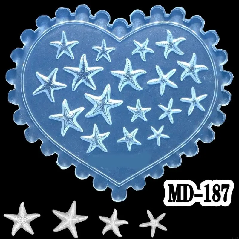 Y55C Silicone 3D Embellishment Molds Various Small Accessory Crafting Mold