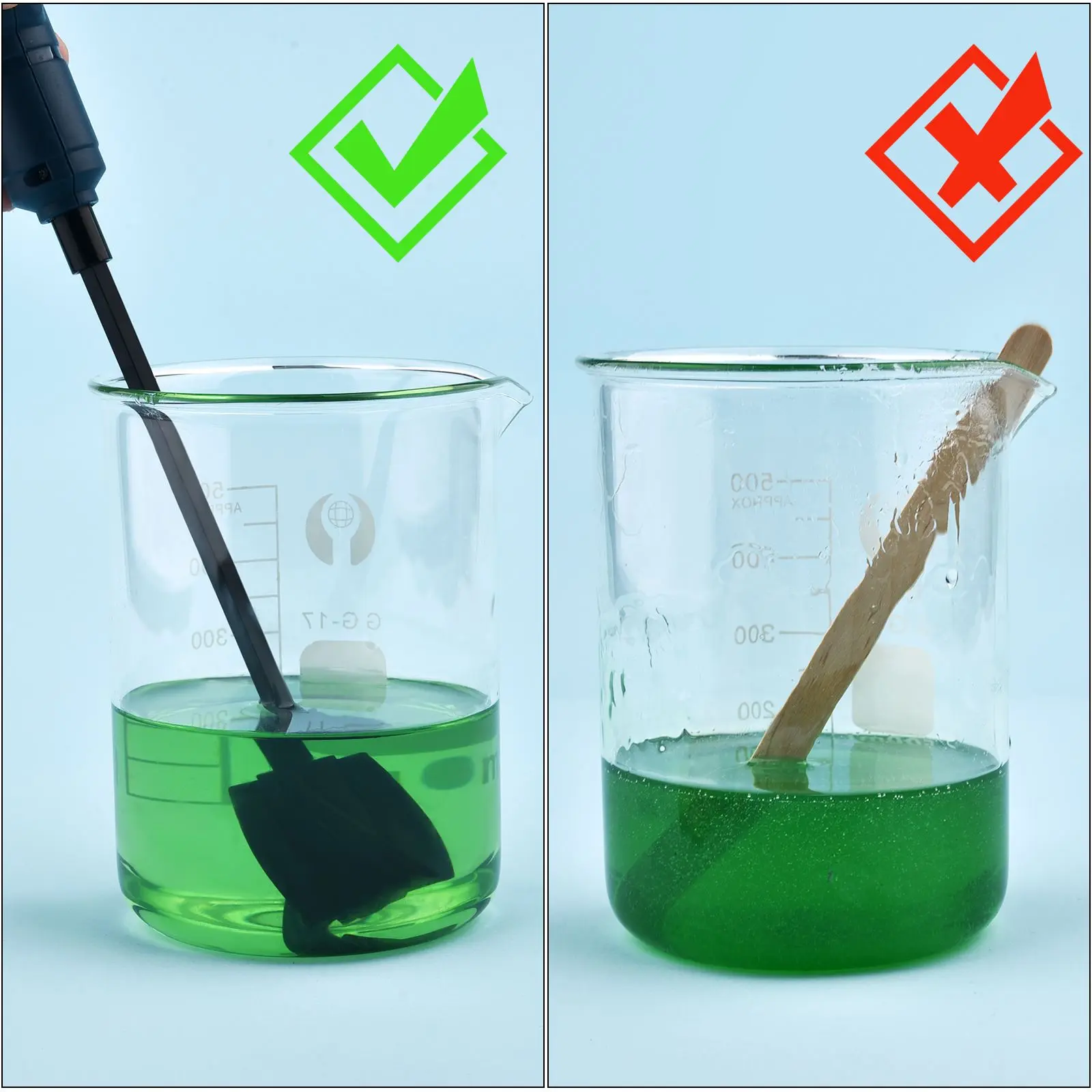 Plastic Stirring Rod Replace Paddle Resin Mixer Drill Attachment Epoxy Resin Glue Pigment Mixing Sticks DIY Jewelry Making Tools