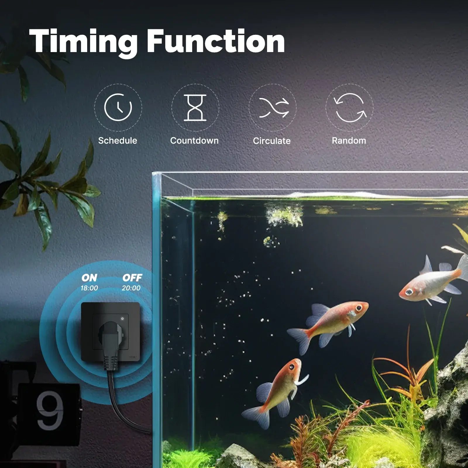 MOES Star Ring Tuya ZigBee Smart UK Wall Socket Energy Monitor Indicator App Remote Control Voice Cotrol Alexa Google Home