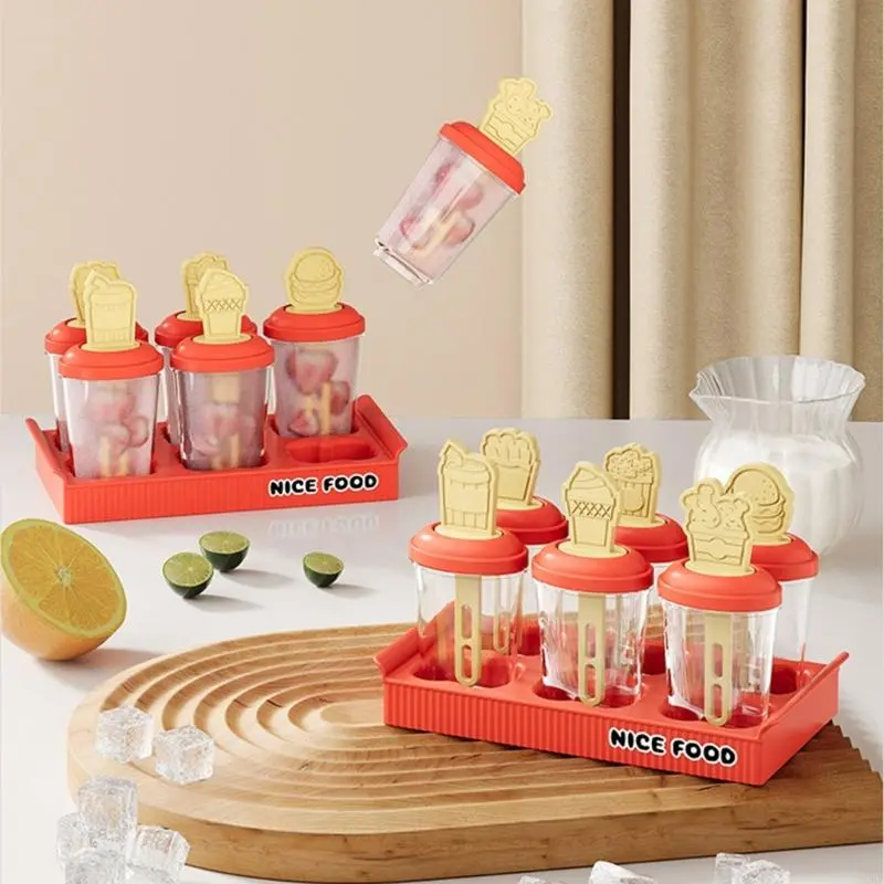 Plastic Ice Cream Maker Plastic Texture Perfect for Creating Cool Treat A0KF