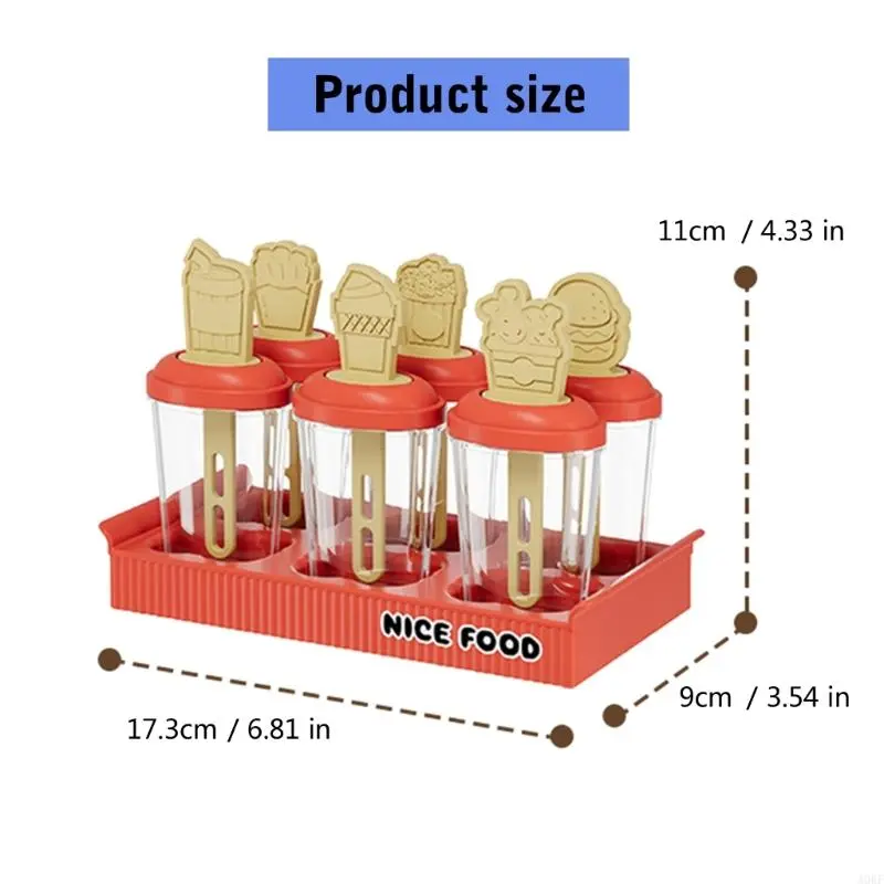 Plastic Ice Cream Maker Plastic Texture Perfect for Creating Cool Treat A0KF