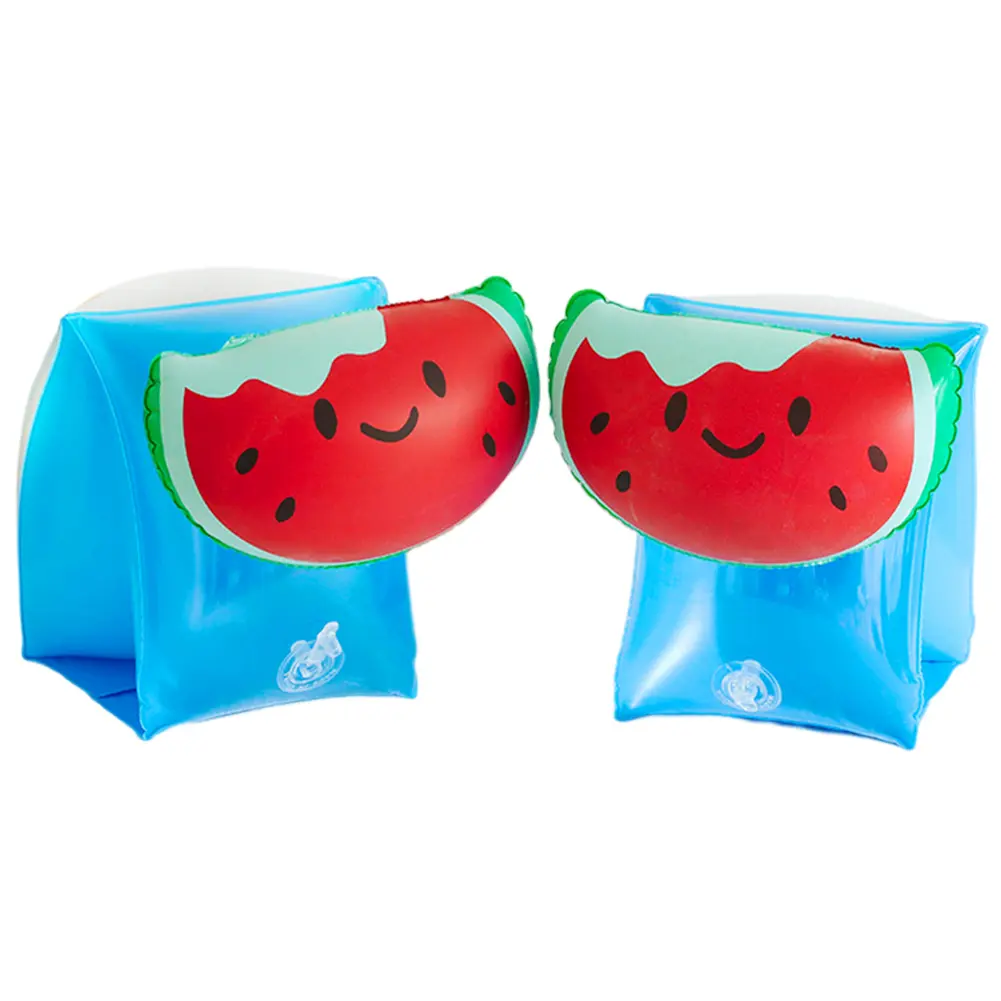 PVC Inflatable Buoyancy Rings Safe Children Round Buoyancy Arm Rings  Elastic Wear-Resistant Inflatable Outdoor Equipment