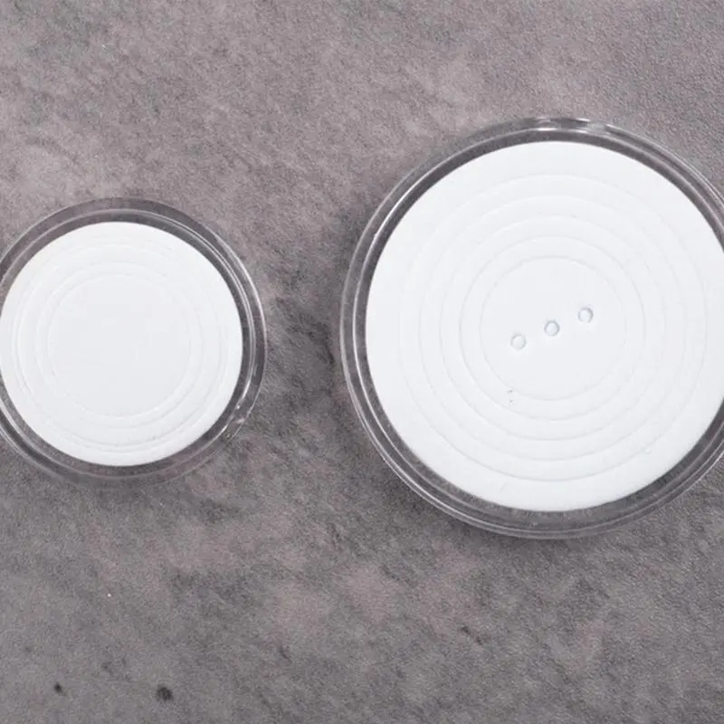 Handmade Coin Capsules Resin Mold with Foam Gasket Coin Storage Box for Case