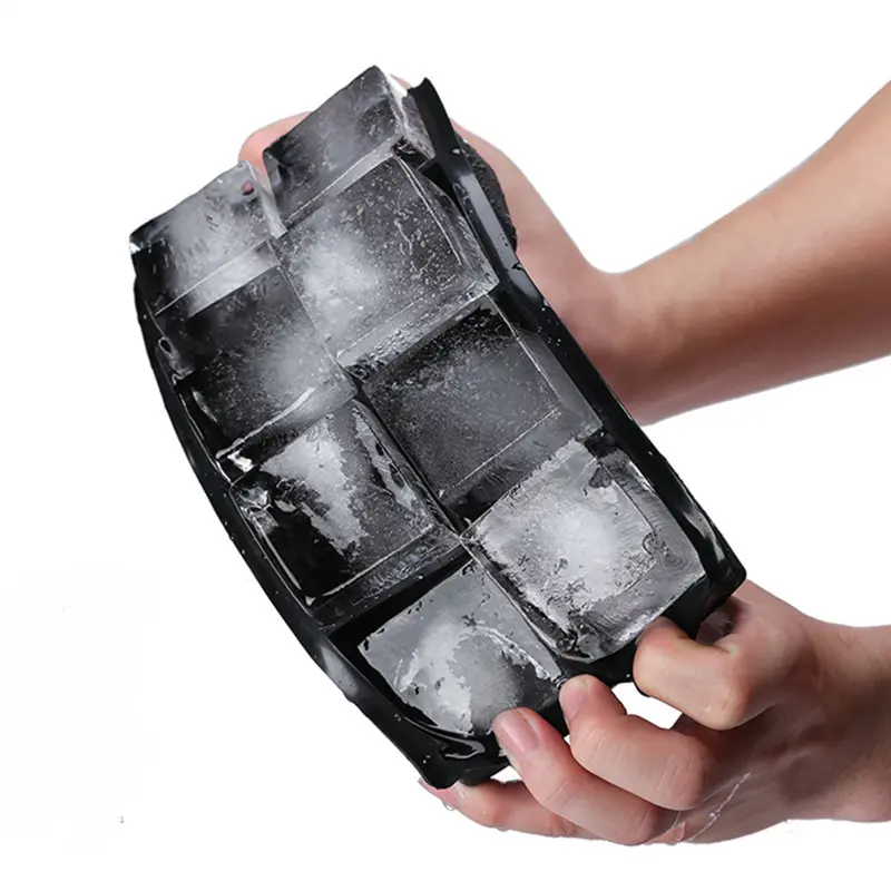 Ice Cube Molds for Freezer Whiskey Ice Mould Ball Reusable Diamond Ice Mold Large Ice Cube Trays Silicone Kitchen Accessories