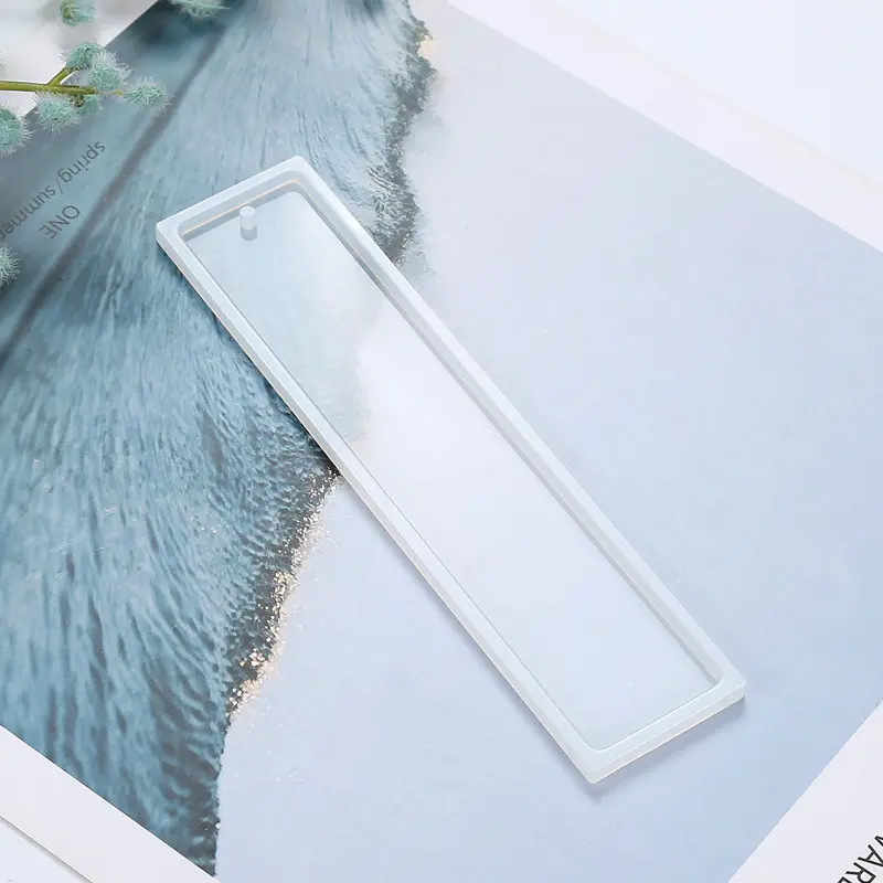 Rectangle Silicone Bookmark Resin Mold DIY Bookmark Mold Making Epoxy Resin Jewelry DIY Craft Silicone Transparent Mold