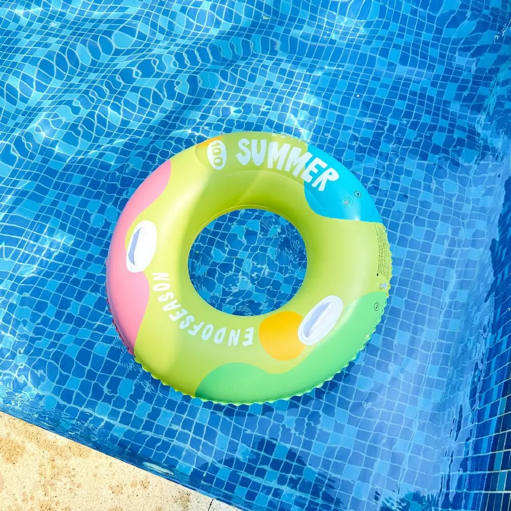 Rooxin Dual Airbag Pool Float For Adult Swim Tube Inflatable Swimming Ring Thickened Swimming Circle Beach Water Play Float