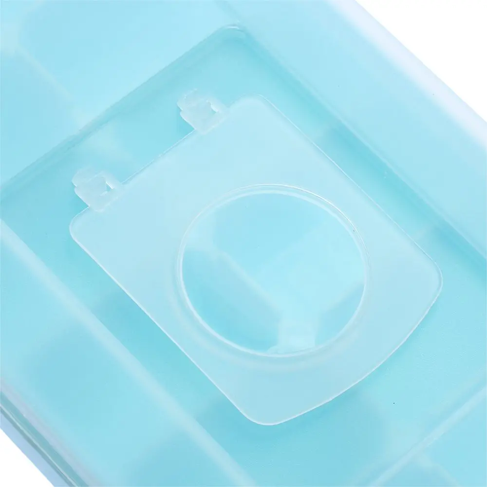 16 Cavity Jelly Freezer Kitchen Plastic Maker Box Ice Tray With Lid Jelly Freezer Cube Mold