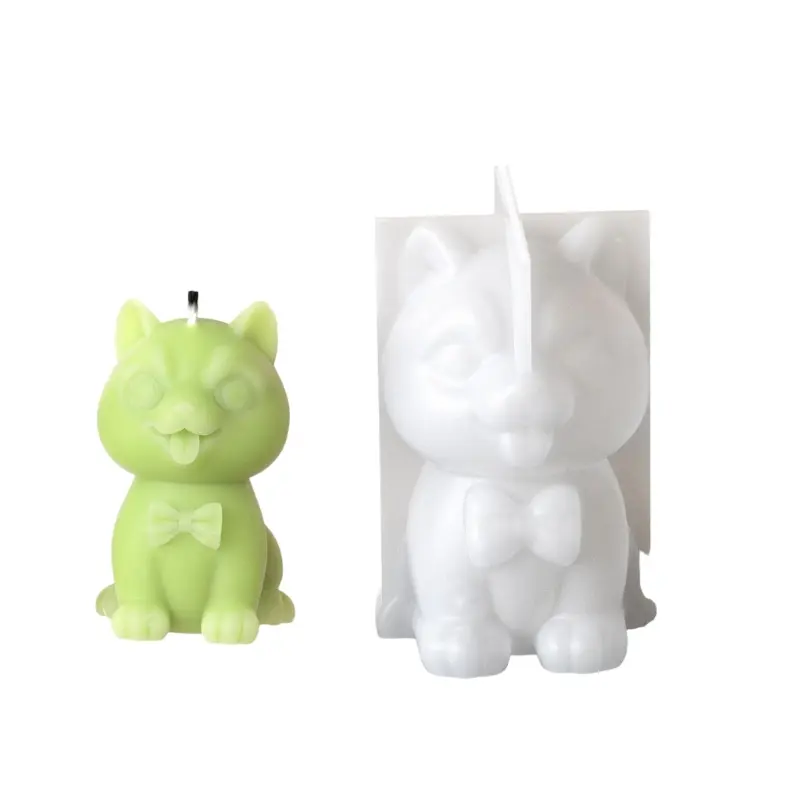 Silicone Mold Crafting Mold Moulds Dog Craft Mould Silicone Handmade Supplies for Hand-Making P9YF