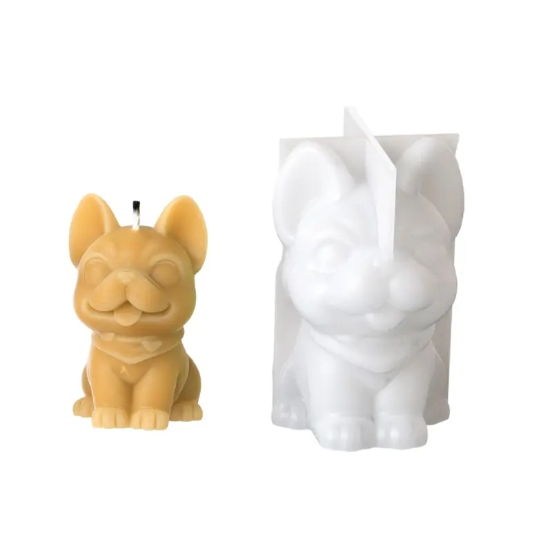 Silicone Mold Crafting Mold Moulds Dog Craft Mould Silicone Handmade Supplies for Hand-Making P9YF