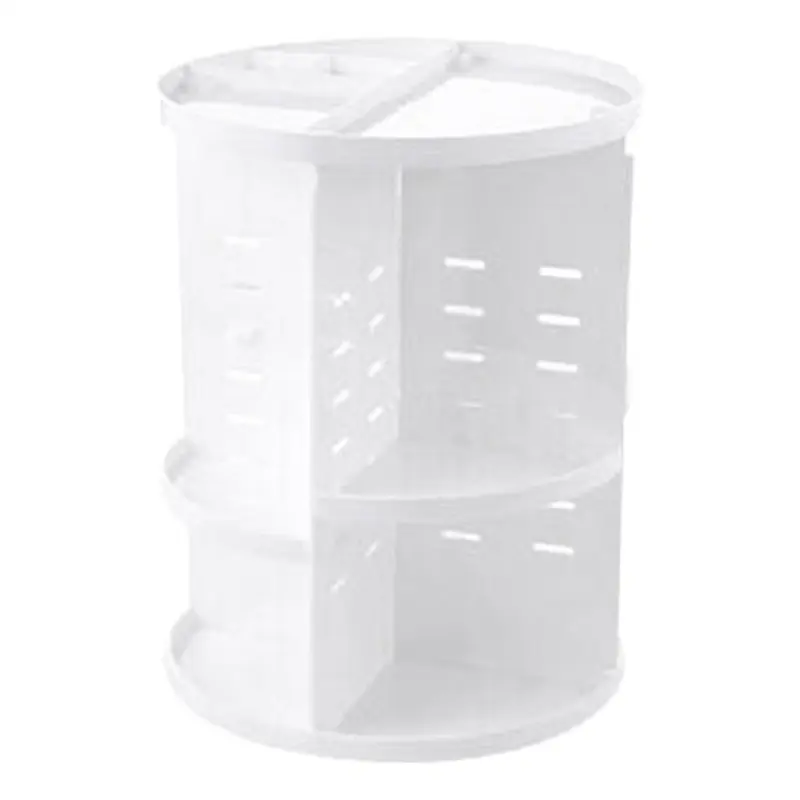 L60A 360 Rotating Makeup Organizer, DIY Adjustable Makeup Spinning Holder Storage Rack, Capacity Make Up Shelf Cosmetics A Durab