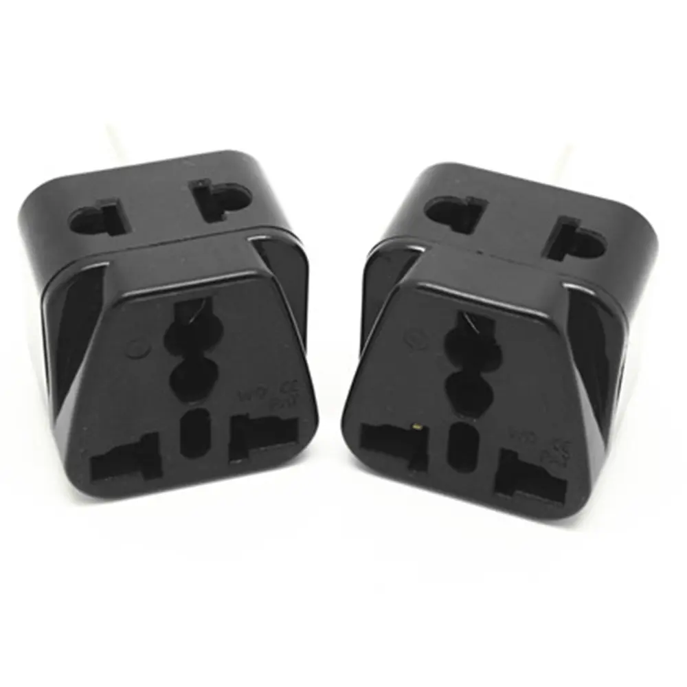 Australia,New Zealand, China Power Plug Adapter,AU Travel Adapter 2 in 1 USA Grounded Outlet Universal Socket-Type I- Argentina