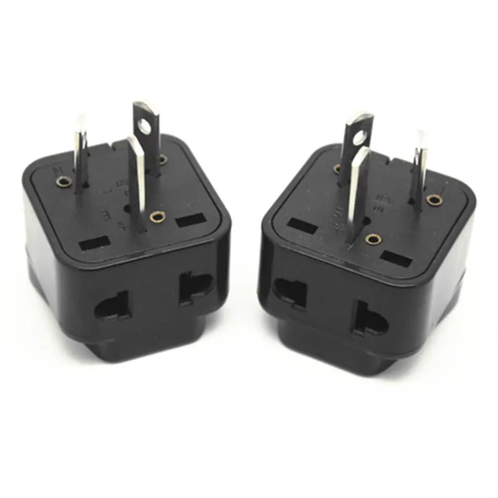 Australia,New Zealand, China Power Plug Adapter,AU Travel Adapter 2 in 1 USA Grounded Outlet Universal Socket-Type I- Argentina